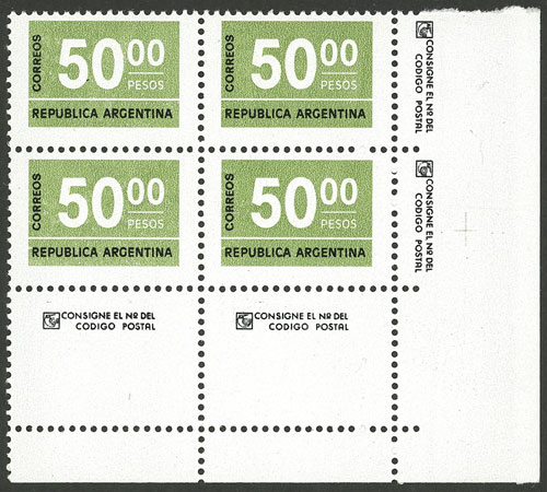 Lot 775 - Argentina general issues -  Guillermo Jalil - Philatino Auction # 2605 ARGENTINA: Very good selection of interesting lots with very low prices!