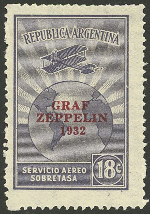 Lot 892 - Argentina airmail -  Guillermo Jalil - Philatino Auction # 2605 ARGENTINA: Very good selection of interesting lots with very low prices!
