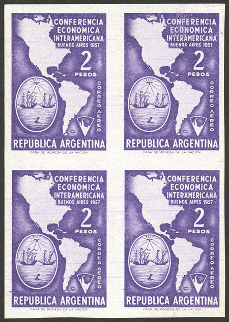 Lot 633 - Argentina general issues -  Guillermo Jalil - Philatino Auction # 2605 ARGENTINA: Very good selection of interesting lots with very low prices!