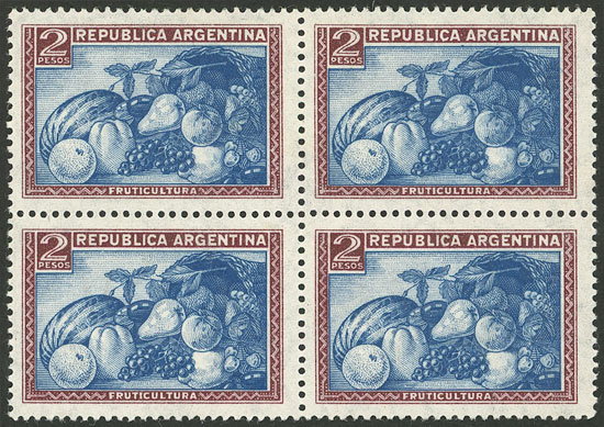 Lot 460 - Argentina general issues -  Guillermo Jalil - Philatino Auction # 2605 ARGENTINA: Very good selection of interesting lots with very low prices!