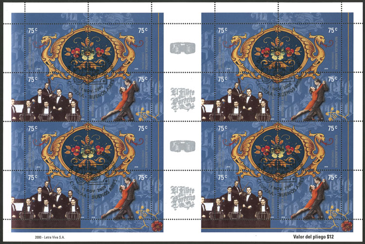 Lot 855 - Argentina general issues -  Guillermo Jalil - Philatino Auction # 2605 ARGENTINA: Very good selection of interesting lots with very low prices!