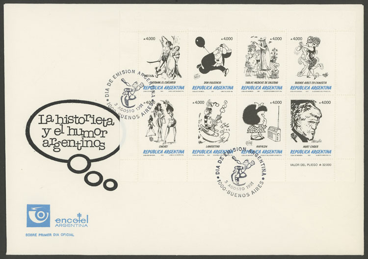 Lot 951 - Argentina souvenir sheets - Guillermo Jalil - Philatino Auction # 2605 ARGENTINA: Very good selection of interesting lots with very low prices! Lot 951 - Argentina souvenir sheets - Guillermo Jalil - Philatino Auction # 2605 ARGENTINA: Very good selection of interesting lots with very low prices!