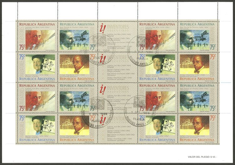 Lot 831 - Argentina general issues - Guillermo Jalil - Philatino Auction # 2605 ARGENTINA: Very good selection of interesting lots with very low prices! Lot 831 - Argentina general issues - Guillermo Jalil - Philatino Auction # 2605 ARGENTINA: Very good selection of interesting lots with very low prices!