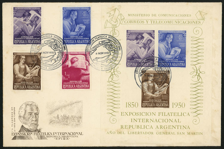 Lot 585 - Argentina general issues - Guillermo Jalil - Philatino Auction # 2605 ARGENTINA: Very good selection of interesting lots with very low prices! Lot 585 - Argentina general issues - Guillermo Jalil - Philatino Auction # 2605 ARGENTINA: Very good selection of interesting lots with very low prices!