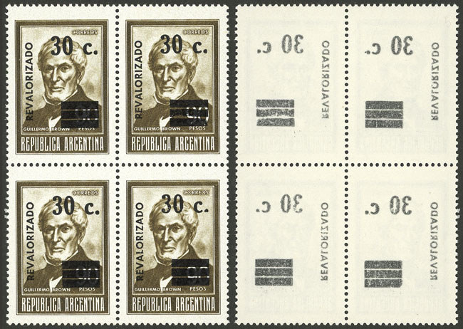 Lot 768 - Argentina general issues -  Guillermo Jalil - Philatino Auction # 2605 ARGENTINA: Very good selection of interesting lots with very low prices!