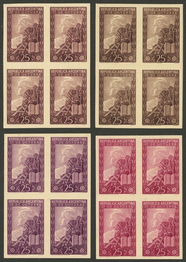 Lot 577 - Argentina general issues - Guillermo Jalil - Philatino Auction # 2605 ARGENTINA: Very good selection of interesting lots with very low prices! Lot 577 - Argentina general issues - Guillermo Jalil - Philatino Auction # 2605 ARGENTINA: Very good selection of interesting lots with very low prices!
