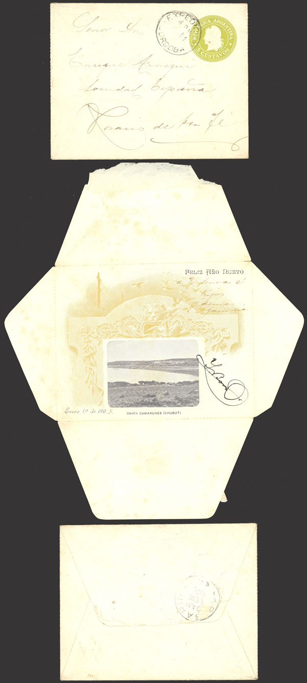 Lot 1051 - Argentina Postal stationery - Guillermo Jalil - Philatino Auction # 2605 ARGENTINA: Very good selection of interesting lots with very low prices! Lot 1051 - Argentina Postal stationery - Guillermo Jalil - Philatino Auction # 2605 ARGENTINA: Very good selection of interesting lots with very low prices!