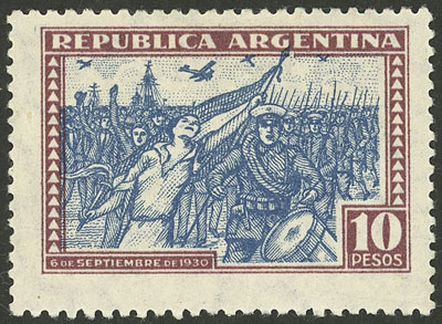 Lot 378 - Argentina general issues -  Guillermo Jalil - Philatino Auction # 2605 ARGENTINA: Very good selection of interesting lots with very low prices!