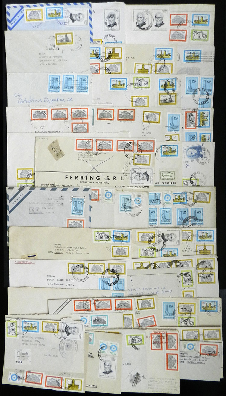 Lot 1191 - Argentina postal history - Guillermo Jalil - Philatino Auction # 2605 ARGENTINA: Very good selection of interesting lots with very low prices! Lot 1191 - Argentina postal history - Guillermo Jalil - Philatino Auction # 2605 ARGENTINA: Very good selection of interesting lots with very low prices!