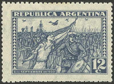 Lot 373 - Argentina general issues -  Guillermo Jalil - Philatino Auction # 2605 ARGENTINA: Very good selection of interesting lots with very low prices!