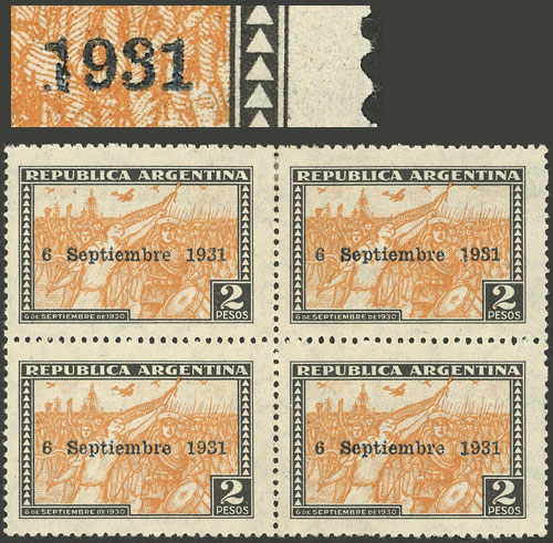 Lot 383 - Argentina general issues -  Guillermo Jalil - Philatino Auction # 2605 ARGENTINA: Very good selection of interesting lots with very low prices!