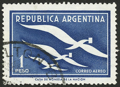 Lot 913 - Argentina airmail - Guillermo Jalil - Philatino Auction # 2605 ARGENTINA: Very good selection of interesting lots with very low prices! Lot 913 - Argentina airmail - Guillermo Jalil - Philatino Auction # 2605 ARGENTINA: Very good selection of interesting lots with very low prices!