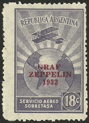 Lot 891 - Argentina airmail -  Guillermo Jalil - Philatino Auction # 2605 ARGENTINA: Very good selection of interesting lots with very low prices!