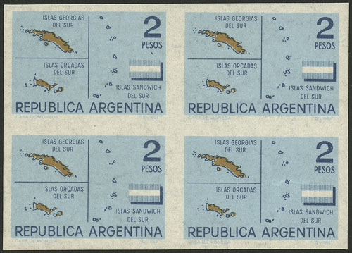 Lot 715 - Argentina general issues -  Guillermo Jalil - Philatino Auction # 2605 ARGENTINA: Very good selection of interesting lots with very low prices!