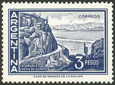 Lot 755 - Argentina general issues -  Guillermo Jalil - Philatino Auction # 2605 ARGENTINA: Very good selection of interesting lots with very low prices!