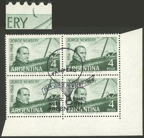 Lot 718 - Argentina general issues -  Guillermo Jalil - Philatino Auction # 2605 ARGENTINA: Very good selection of interesting lots with very low prices!
