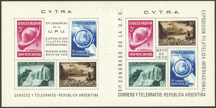 Lot 924 - Argentina souvenir sheets - Guillermo Jalil - Philatino Auction # 2605 ARGENTINA: Very good selection of interesting lots with very low prices! Lot 924 - Argentina souvenir sheets - Guillermo Jalil - Philatino Auction # 2605 ARGENTINA: Very good selection of interesting lots with very low prices!