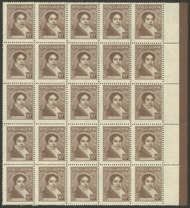 Lot 441 - Argentina general issues -  Guillermo Jalil - Philatino Auction # 2605 ARGENTINA: Very good selection of interesting lots with very low prices!