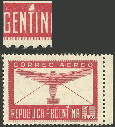 Lot 903 - Argentina airmail - Guillermo Jalil - Philatino Auction # 2605 ARGENTINA: Very good selection of interesting lots with very low prices! Lot 903 - Argentina airmail - Guillermo Jalil - Philatino Auction # 2605 ARGENTINA: Very good selection of interesting lots with very low prices!
