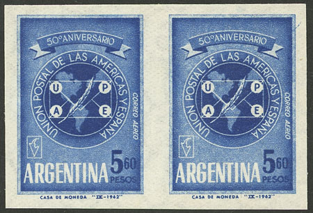 Lot 711 - Argentina general issues -  Guillermo Jalil - Philatino Auction # 2605 ARGENTINA: Very good selection of interesting lots with very low prices!