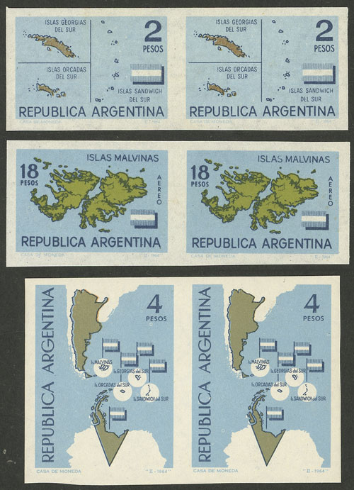 Lot 716 - Argentina general issues -  Guillermo Jalil - Philatino Auction # 2605 ARGENTINA: Very good selection of interesting lots with very low prices!