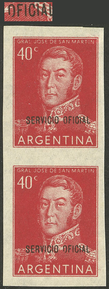 Lot 1000 - Argentina official stamps -  Guillermo Jalil - Philatino Auction # 2605 ARGENTINA: Very good selection of interesting lots with very low prices!