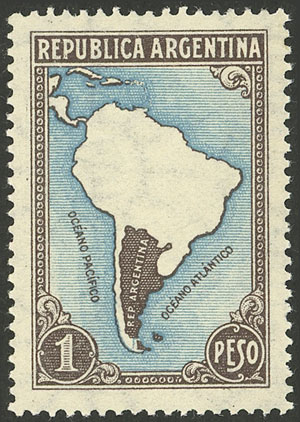 Lot 423 - Argentina general issues -  Guillermo Jalil - Philatino Auction # 2605 ARGENTINA: Very good selection of interesting lots with very low prices!