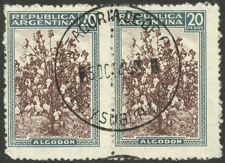Lot 435 - Argentina general issues -  Guillermo Jalil - Philatino Auction # 2605 ARGENTINA: Very good selection of interesting lots with very low prices!