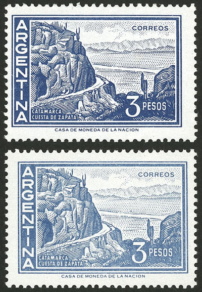 Lot 754 - Argentina general issues -  Guillermo Jalil - Philatino Auction # 2605 ARGENTINA: Very good selection of interesting lots with very low prices!