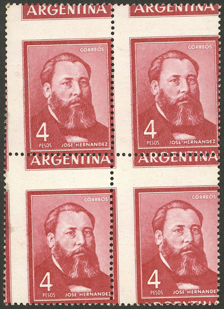 Lot 722 - Argentina general issues -  Guillermo Jalil - Philatino Auction # 2605 ARGENTINA: Very good selection of interesting lots with very low prices!