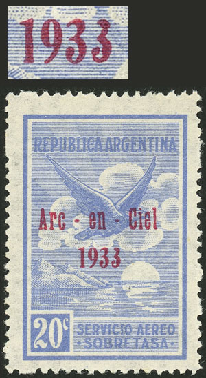 Lot 921 - Argentina airmail - private issue - Guillermo Jalil - Philatino Auction # 2605 ARGENTINA: Very good selection of interesting lots with very low prices! Lot 921 - Argentina airmail - private issue - Guillermo Jalil - Philatino Auction # 2605 ARGENTINA: Very good selection of interesting lots with very low prices!