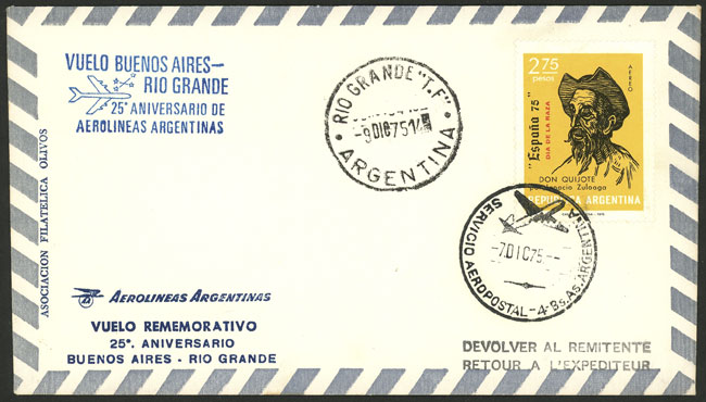 Lot 1186 - Argentina postal history - Guillermo Jalil - Philatino Auction # 2605 ARGENTINA: Very good selection of interesting lots with very low prices! Lot 1186 - Argentina postal history - Guillermo Jalil - Philatino Auction # 2605 ARGENTINA: Very good selection of interesting lots with very low prices!