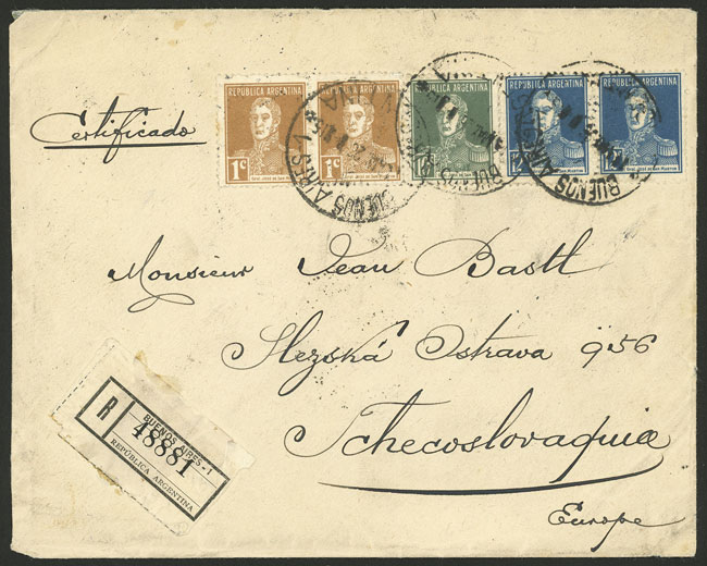 Lot 1134 - Argentina postal history - Guillermo Jalil - Philatino Auction # 2605 ARGENTINA: Very good selection of interesting lots with very low prices! Lot 1134 - Argentina postal history - Guillermo Jalil - Philatino Auction # 2605 ARGENTINA: Very good selection of interesting lots with very low prices!