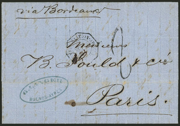 Lot 1086 - Argentina postal history - Guillermo Jalil - Philatino Auction # 2605 ARGENTINA: Very good selection of interesting lots with very low prices! Lot 1086 - Argentina postal history - Guillermo Jalil - Philatino Auction # 2605 ARGENTINA: Very good selection of interesting lots with very low prices!