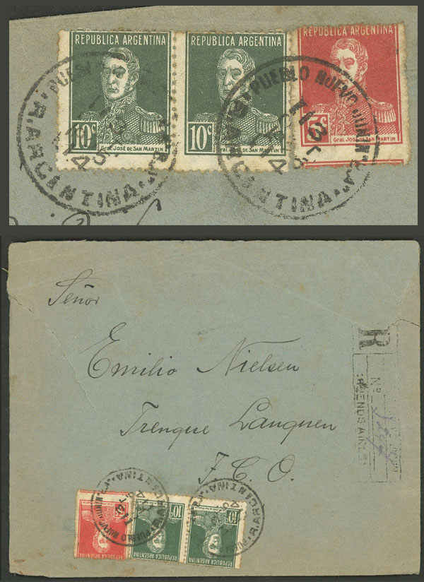 Lot 1133 - Argentina postal history - Guillermo Jalil - Philatino Auction # 2605 ARGENTINA: Very good selection of interesting lots with very low prices! Lot 1133 - Argentina postal history - Guillermo Jalil - Philatino Auction # 2605 ARGENTINA: Very good selection of interesting lots with very low prices!