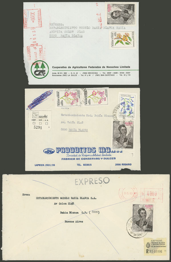 Lot 799 - Argentina general issues - Guillermo Jalil - Philatino Auction # 2605 ARGENTINA: Very good selection of interesting lots with very low prices! Lot 799 - Argentina general issues - Guillermo Jalil - Philatino Auction # 2605 ARGENTINA: Very good selection of interesting lots with very low prices!
