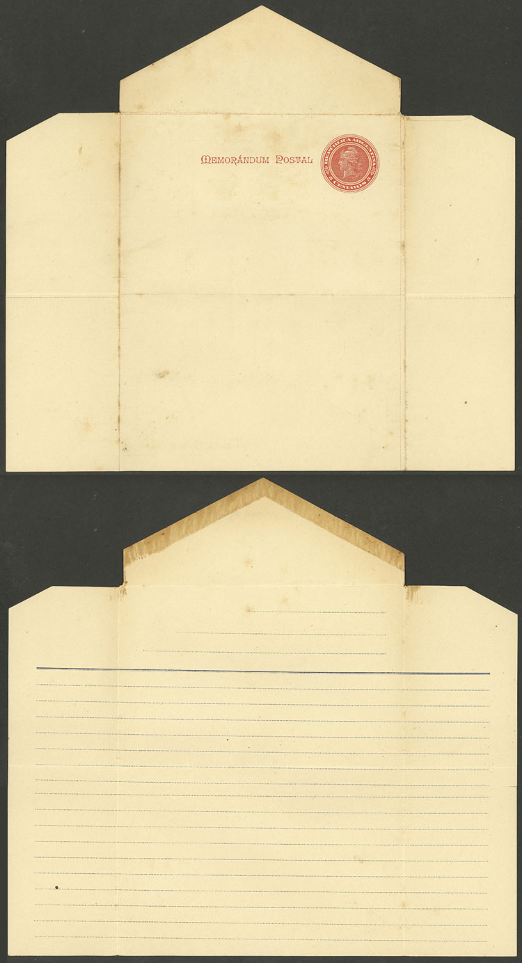 Lot 1061 - Argentina Postal stationery - Guillermo Jalil - Philatino Auction # 2605 ARGENTINA: Very good selection of interesting lots with very low prices! Lot 1061 - Argentina Postal stationery - Guillermo Jalil - Philatino Auction # 2605 ARGENTINA: Very good selection of interesting lots with very low prices!