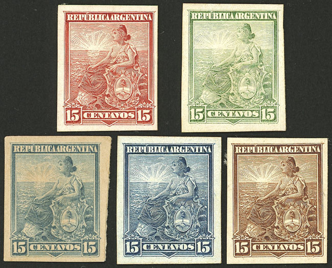 Lot 238 - Argentina general issues -  Guillermo Jalil - Philatino Auction # 2605 ARGENTINA: Very good selection of interesting lots with very low prices!