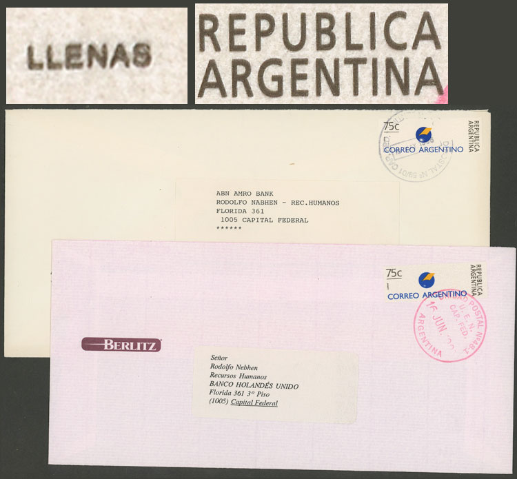 Lot 832 - Argentina general issues - Guillermo Jalil - Philatino Auction # 2605 ARGENTINA: Very good selection of interesting lots with very low prices! Lot 832 - Argentina general issues - Guillermo Jalil - Philatino Auction # 2605 ARGENTINA: Very good selection of interesting lots with very low prices!