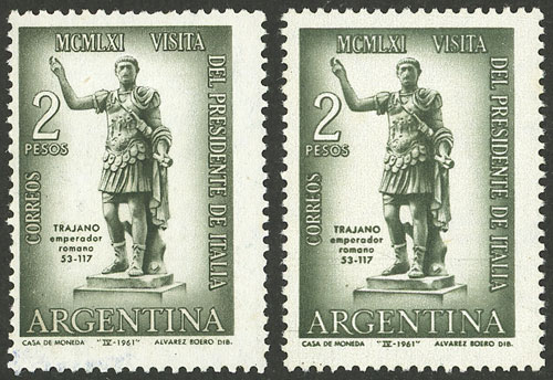 Lot 702 - Argentina general issues -  Guillermo Jalil - Philatino Auction # 2605 ARGENTINA: Very good selection of interesting lots with very low prices!