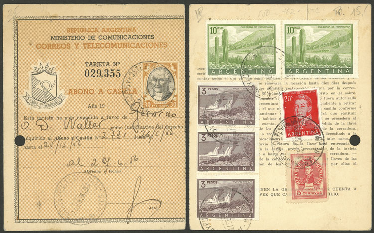 Lot 1020 - Argentina Postal stationery - Guillermo Jalil - Philatino Auction # 2605 ARGENTINA: Very good selection of interesting lots with very low prices! Lot 1020 - Argentina Postal stationery - Guillermo Jalil - Philatino Auction # 2605 ARGENTINA: Very good selection of interesting lots with very low prices!