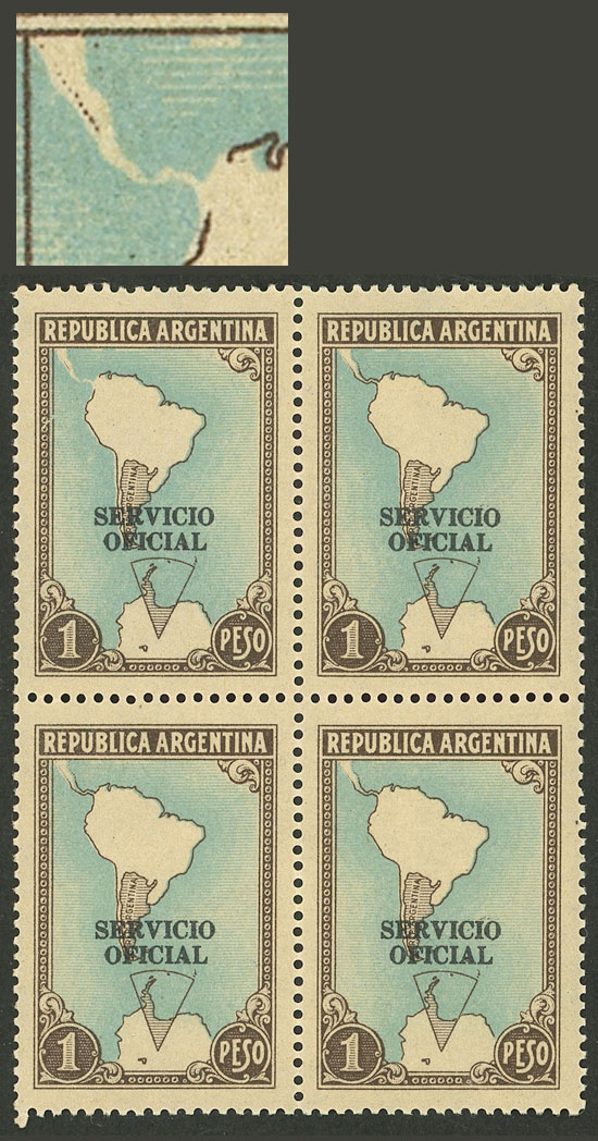 Lot 995 - Argentina official stamps -  Guillermo Jalil - Philatino Auction # 2605 ARGENTINA: Very good selection of interesting lots with very low prices!