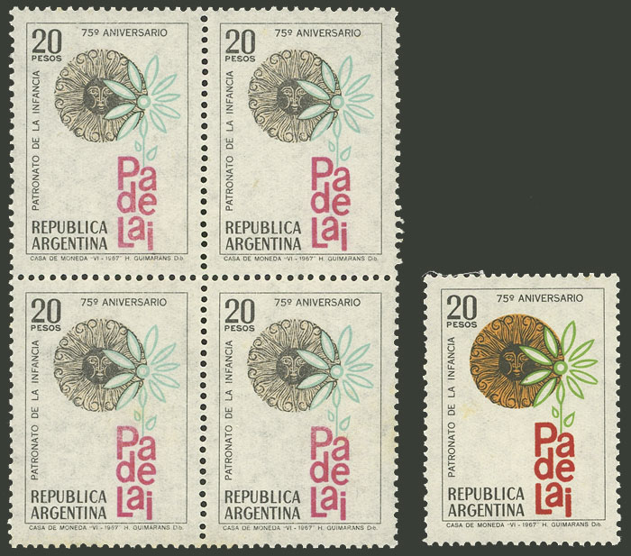 Lot 749 - Argentina general issues - Guillermo Jalil - Philatino Auction # 2605 ARGENTINA: Very good selection of interesting lots with very low prices! Lot 749 - Argentina general issues - Guillermo Jalil - Philatino Auction # 2605 ARGENTINA: Very good selection of interesting lots with very low prices!
