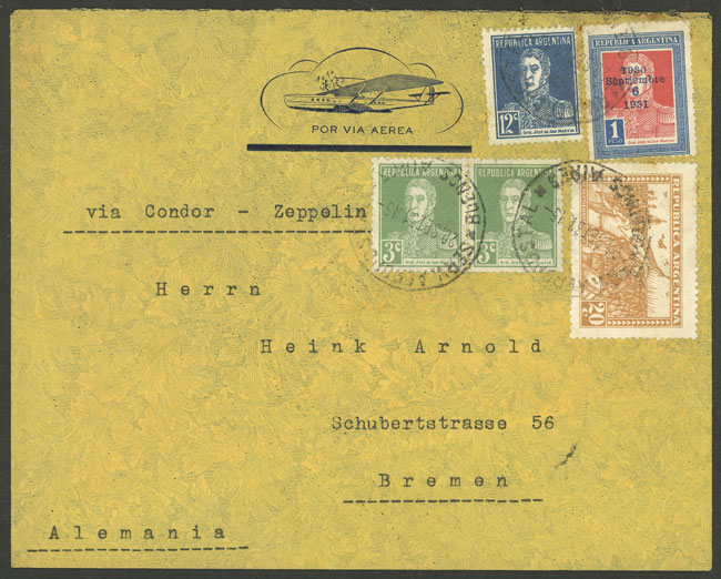 Lot 1142 - Argentina postal history - Guillermo Jalil - Philatino Auction # 2605 ARGENTINA: Very good selection of interesting lots with very low prices! Lot 1142 - Argentina postal history - Guillermo Jalil - Philatino Auction # 2605 ARGENTINA: Very good selection of interesting lots with very low prices!
