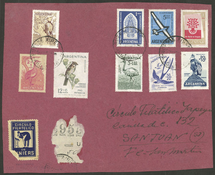 Lot 1174 - Argentina postal history - Guillermo Jalil - Philatino Auction # 2605 ARGENTINA: Very good selection of interesting lots with very low prices! Lot 1174 - Argentina postal history - Guillermo Jalil - Philatino Auction # 2605 ARGENTINA: Very good selection of interesting lots with very low prices!