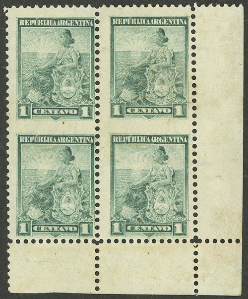 Lot 229 - Argentina general issues -  Guillermo Jalil - Philatino Auction # 2605 ARGENTINA: Very good selection of interesting lots with very low prices!