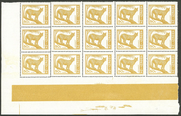 Lot 650 - Argentina general issues -  Guillermo Jalil - Philatino Auction # 2605 ARGENTINA: Very good selection of interesting lots with very low prices!
