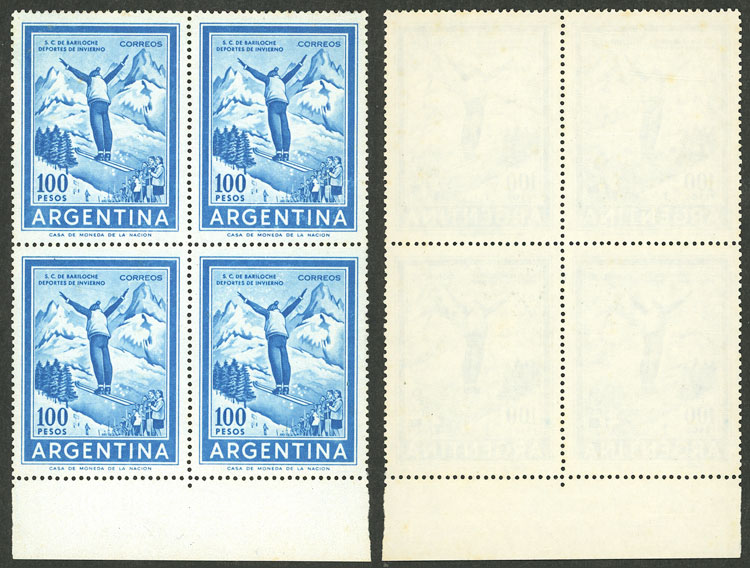 Lot 751 - Argentina general issues -  Guillermo Jalil - Philatino Auction # 2605 ARGENTINA: Very good selection of interesting lots with very low prices!