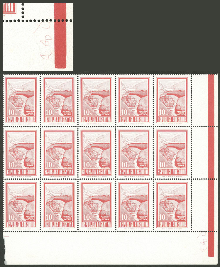 Lot 757 - Argentina general issues -  Guillermo Jalil - Philatino Auction # 2605 ARGENTINA: Very good selection of interesting lots with very low prices!
