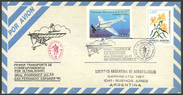 Lot 1197 - Argentina postal history - Guillermo Jalil - Philatino Auction # 2605 ARGENTINA: Very good selection of interesting lots with very low prices! Lot 1197 - Argentina postal history - Guillermo Jalil - Philatino Auction # 2605 ARGENTINA: Very good selection of interesting lots with very low prices!